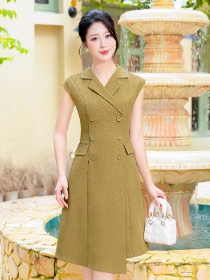 Đầm Vest Dáng A Oliu