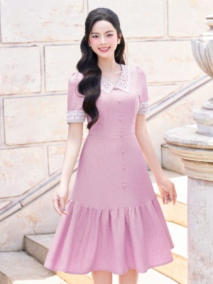 Đầm Đuôi Cá Vân Mây