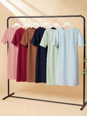 Đầm Suông Basic 6 Màu