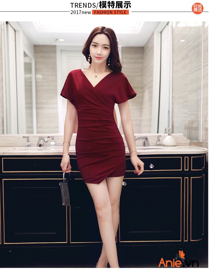 Đầm dạ hội tay cánh dơi | Shopee Việt Nam