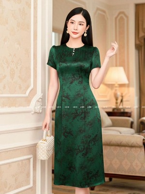 Đầm Lụa Vân Thủy Mặc